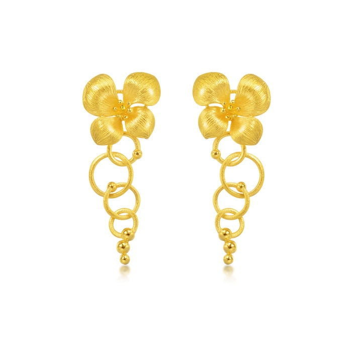 chinese gold earrings price