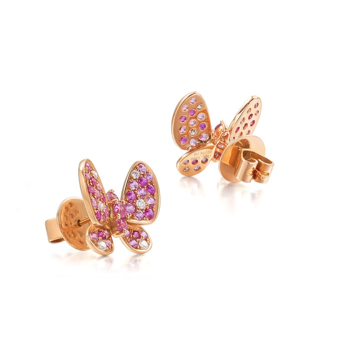 18K Rose Gold Earring | Chow Sang Sang Jewellery | 84550E - 5