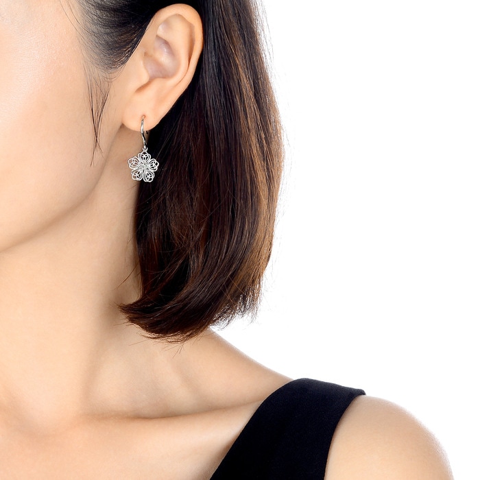 950鉑金 耳環 | 周生生珠寶 | 85009E - 2