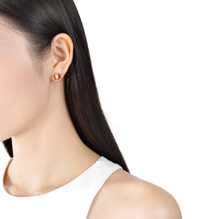 999.9黃金 耳環 | 周生生珠寶 | g* 系列 | 86356E - 2