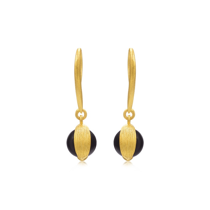 999.9黃金 耳環 | 周生生珠寶 | g* 系列 | 86705E - 1