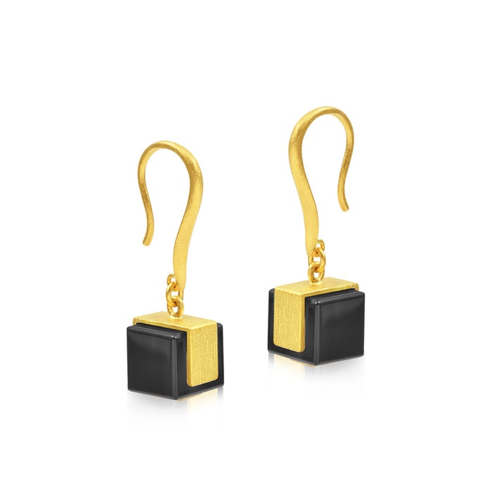 999.9黃金 耳環 | 周生生珠寶 | g* 系列 | 86710E - 4