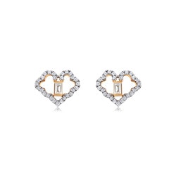 'Auspicious Collection' 18K Gold Diamond Earrings