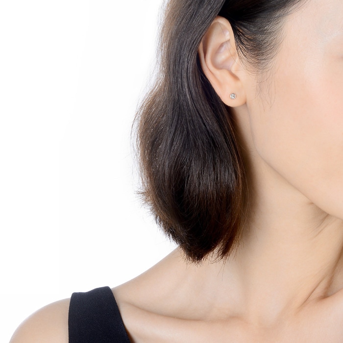 18K白色黄金 耳環 | 周生生珠寶 | Ear Play「耳玩」 | 88871E - 2