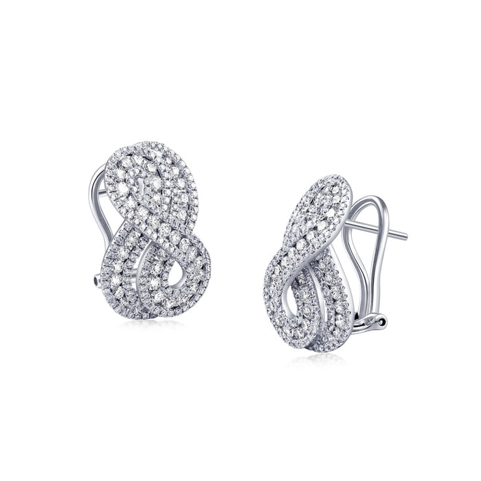 18K White Gold Earring | Chow Sang Sang Jewellery | 88958E - 2