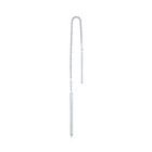 Daily Luxe' 950 Platinum Single Earring