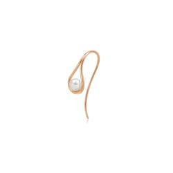 18K Gold Akoya Pearl Single Earring