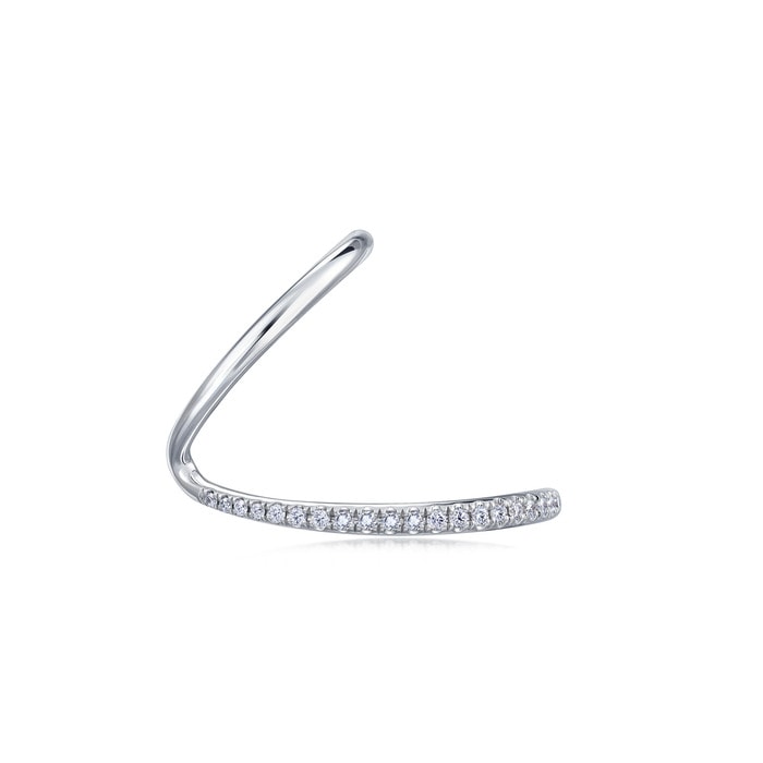 18K白色黄金 耳環 | 周生生珠寶 | Daily Luxe | 90271E - 1