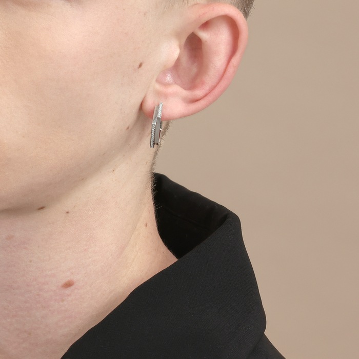 18K White Gold Earring | Chow Sang Sang Jewellery | 90468E - 3