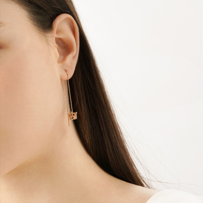 18K Rose Gold Earring | Chow Sang Sang Jewellery | 90599E - 3