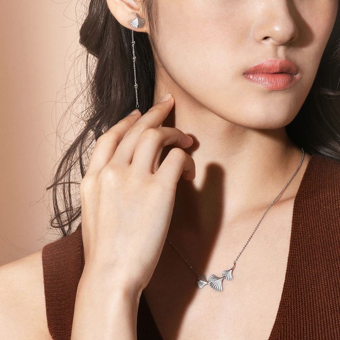 950鉑金 耳環 | 周生生珠寶 | 90615E - 2