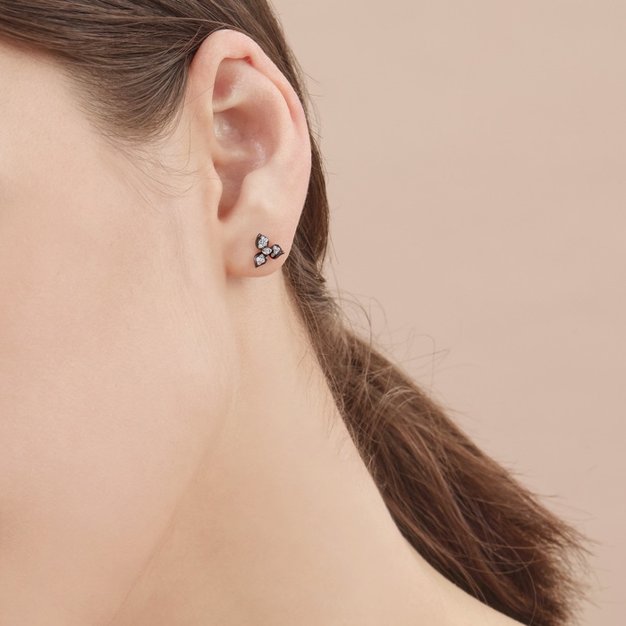 18K Multi-coloured Gold Earring | Chow Sang Sang Jewellery | 90701E - 2