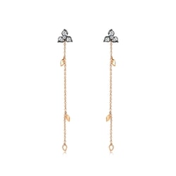 'Symphony' 18K Multi-coloured Gold Diamond Earrings