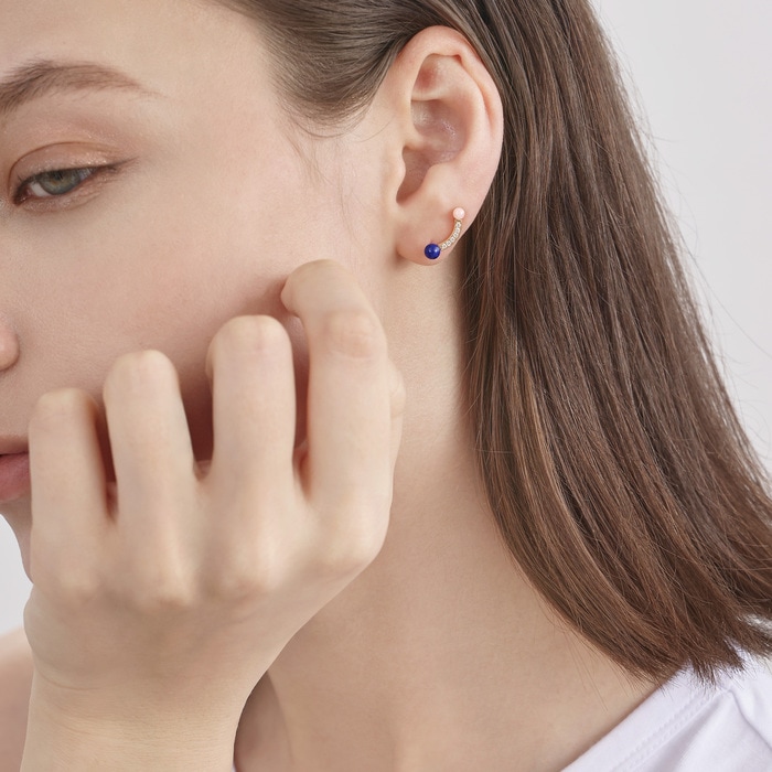 18K Rose Gold Earring | Chow Sang Sang Jewellery | 90733E - 3