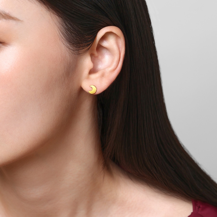 Solid Gold Earring | Chow Sang Sang Jewellery | Essence | 90945E - 3