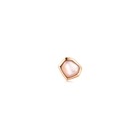 Harmony'18K Red Gold Mother of Pearl Single Earring