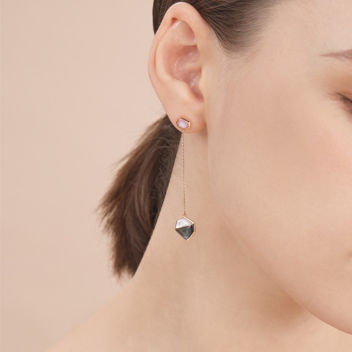18K Rose Gold Earring | Chow Sang Sang Jewellery | 90958E - 2