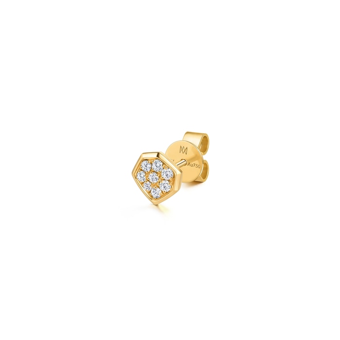 18K Yellow Gold Earring | Chow Sang Sang Jewellery | 90969E - 4