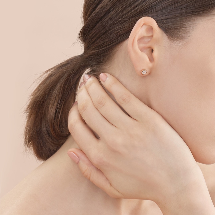 18K Rose Gold Earring | Chow Sang Sang Jewellery | 90969E - 3