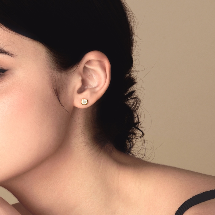 18K Yellow Gold Earring | Chow Sang Sang Jewellery | 90969E - 3