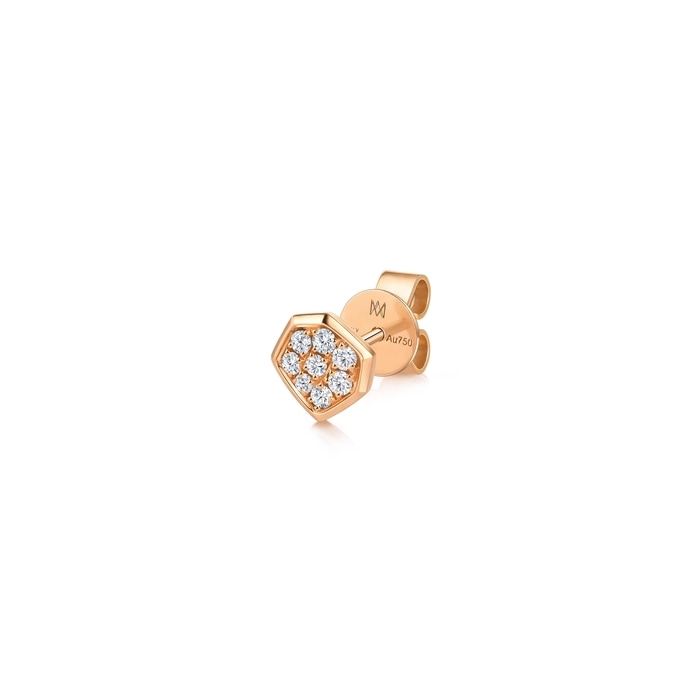 18K Rose Gold Earring | Chow Sang Sang Jewellery | 90969E - 4