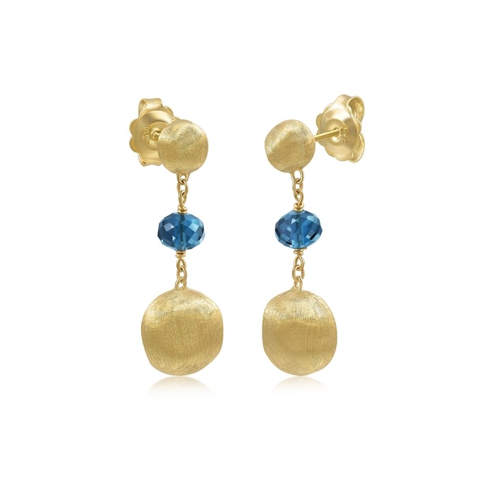 18K Yellow Gold Earring | Chow Sang Sang Jewellery | 90991E - 2