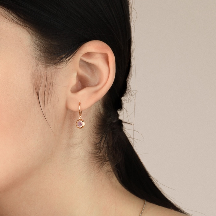 18K Rose Gold Earring | Chow Sang Sang Jewellery | 91011E - 2