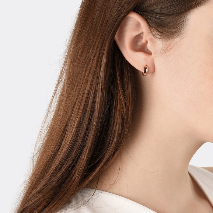 18K玫瑰金 耳環 | 周生生珠寶 | 薄荷系列 | 91113E - 2