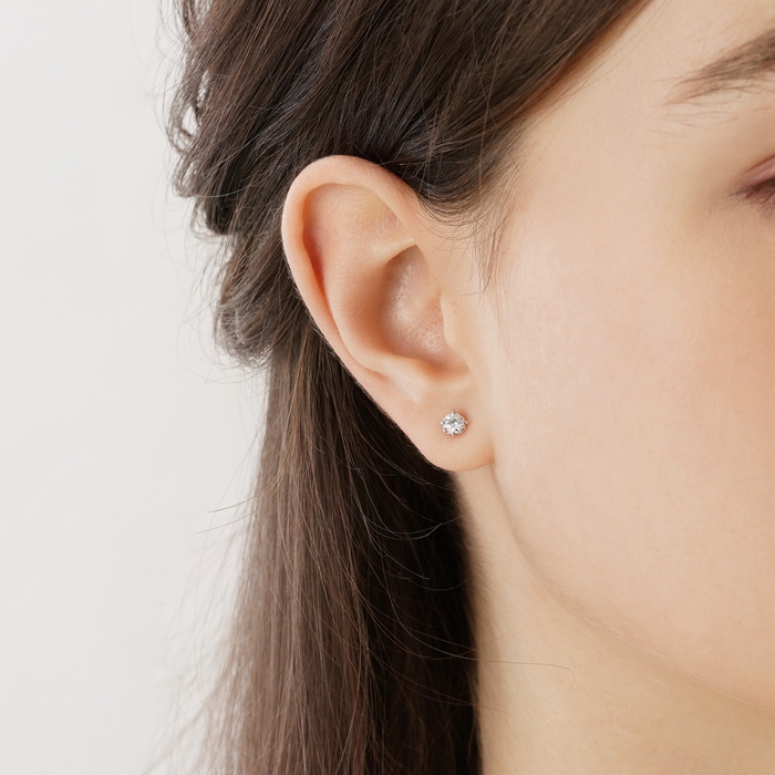18K White Gold Earring | Chow Sang Sang Jewellery | 91247E - 2