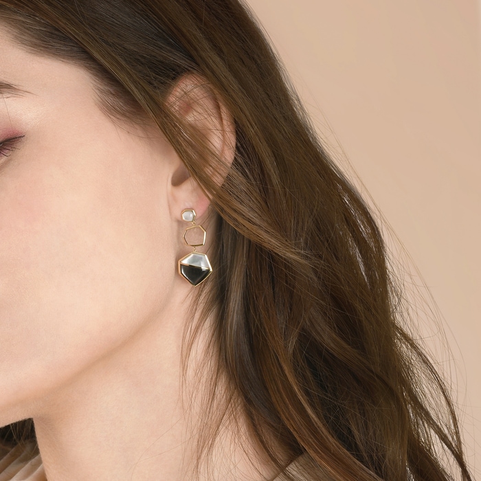 18K Yellow Gold Earring | Chow Sang Sang Jewellery | 91377E - 3