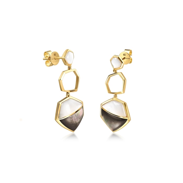 18K Yellow Gold Earring | Chow Sang Sang Jewellery | 91377E - 4