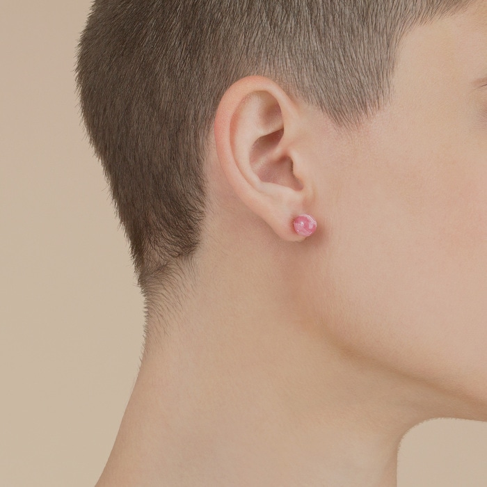 18K玫瑰金 耳環 | 周生生珠寶 | 91395E - 2