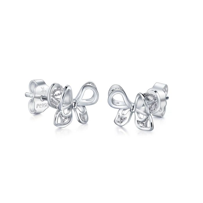 950 Platinum Earring - 91475E | Chow Sang Sang Jewellery