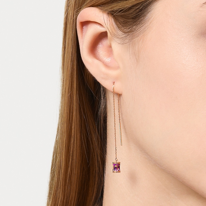 18K玫瑰金 耳環 | 周生生珠寶 | 薄荷系列 | 91704E - 2