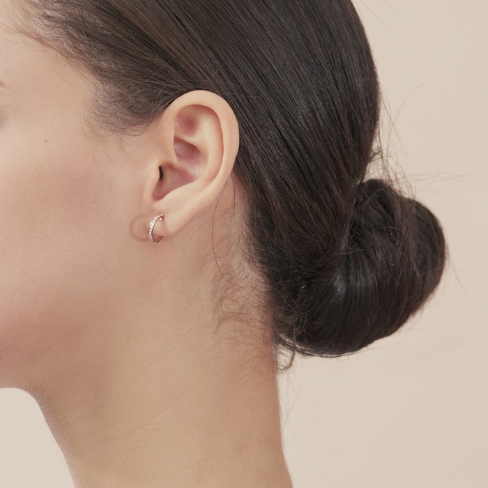 18K Rose Gold Earring | Chow Sang Sang Jewellery | 91783E - 3