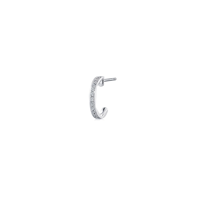 18K White Gold Earring | Chow Sang Sang Jewellery | 91783E - 1