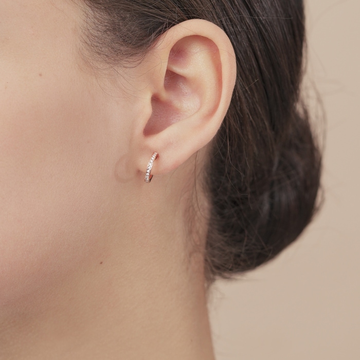 18K Rose Gold Earring | Chow Sang Sang Jewellery | 91783E - 2