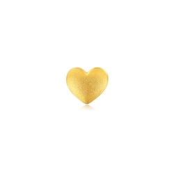 'Ear Play' 999.9 Gold Heart Single Earring