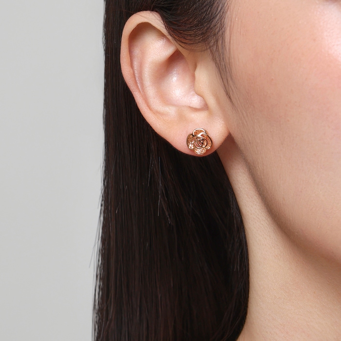 18K玫瑰金 耳環 | 周生生珠寶 | 薄荷系列 | 92074E - 2