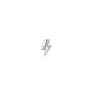 950 Platinum Diamond Thunder Single Earring