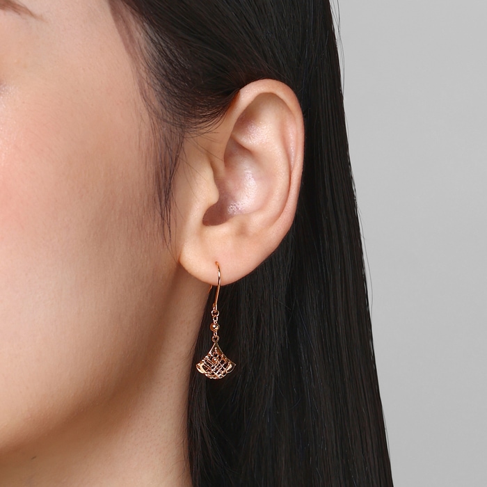 18K Rose Gold Earring | Chow Sang Sang Jewellery | Minty Collection | 92265E - 2