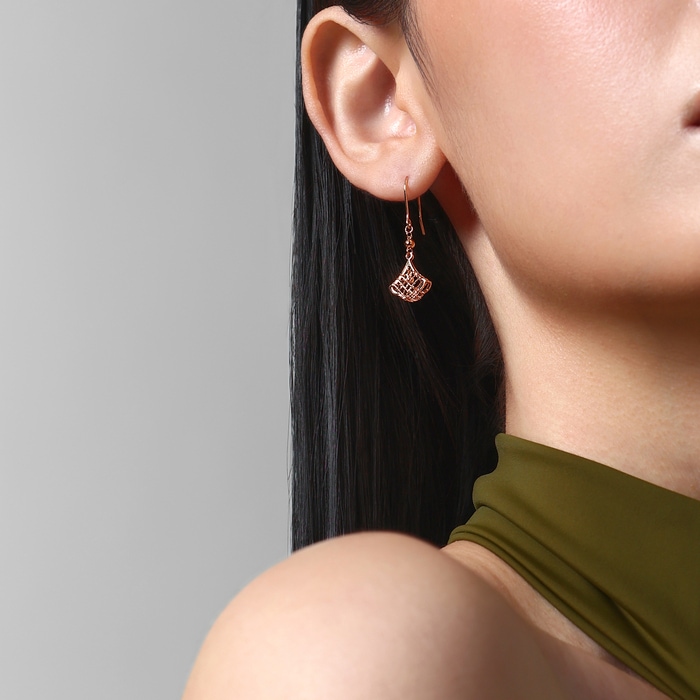 18K Rose Gold Earring | Chow Sang Sang Jewellery | Minty Collection | 92265E - 3