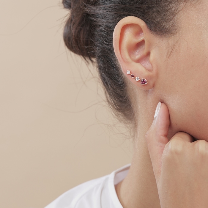 18K Rose Gold Earring | Chow Sang Sang Jewellery | 92419E - 2