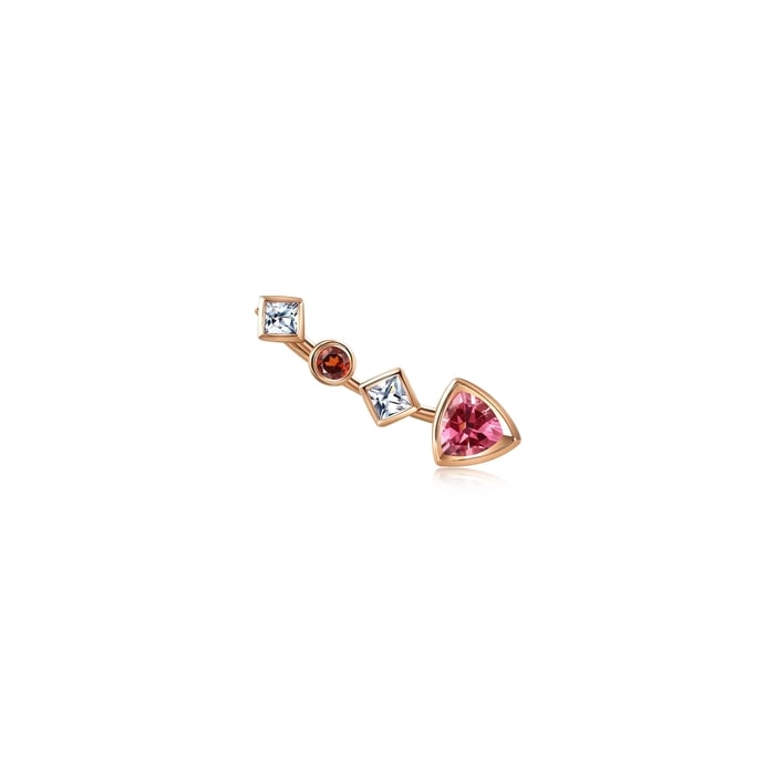 18K Rose Gold Earring | Chow Sang Sang Jewellery | 92419E - 5