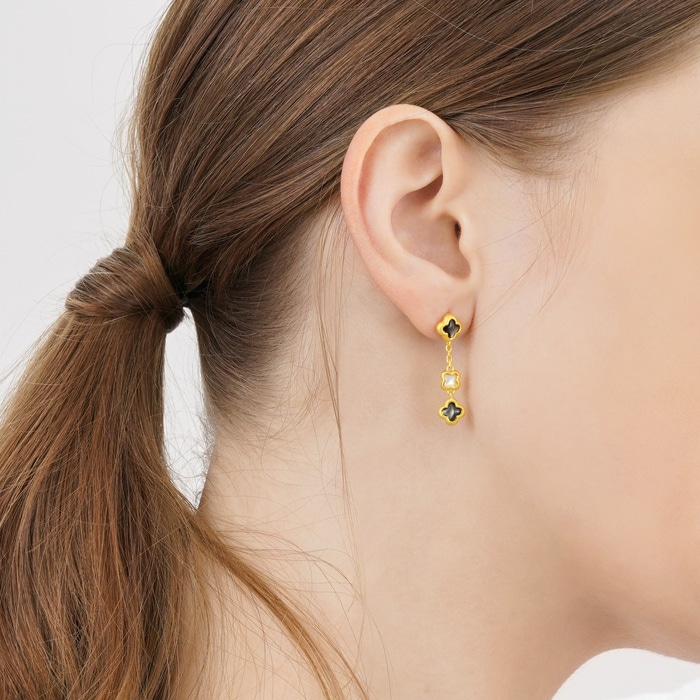 999.9黃金 耳環 | 周生生珠寶 | Cultural Blessings 「文化祝福」 | 92487E - 2