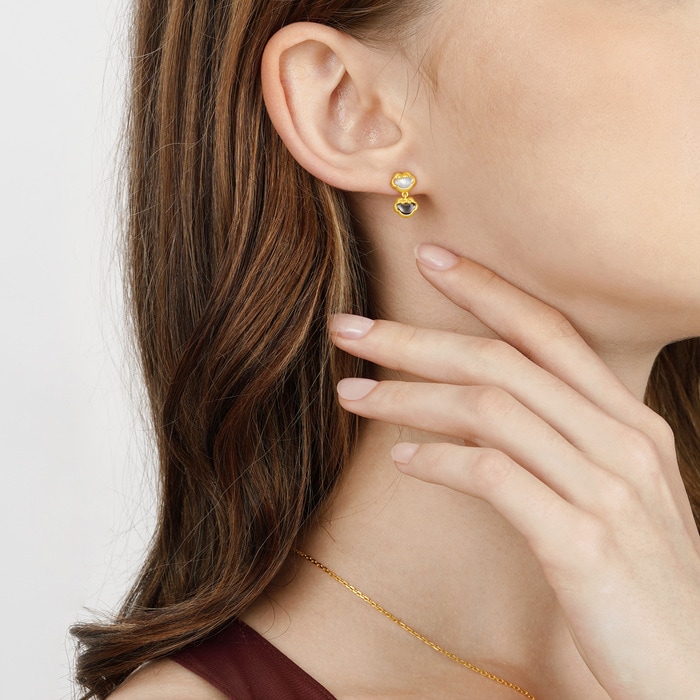 999.9黃金 耳環 | 周生生珠寶 | Cultural Blessings 「文化祝福」 | 92494E - 3