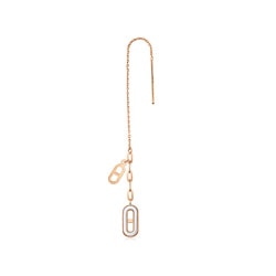 18K Rose Gold Single Earring