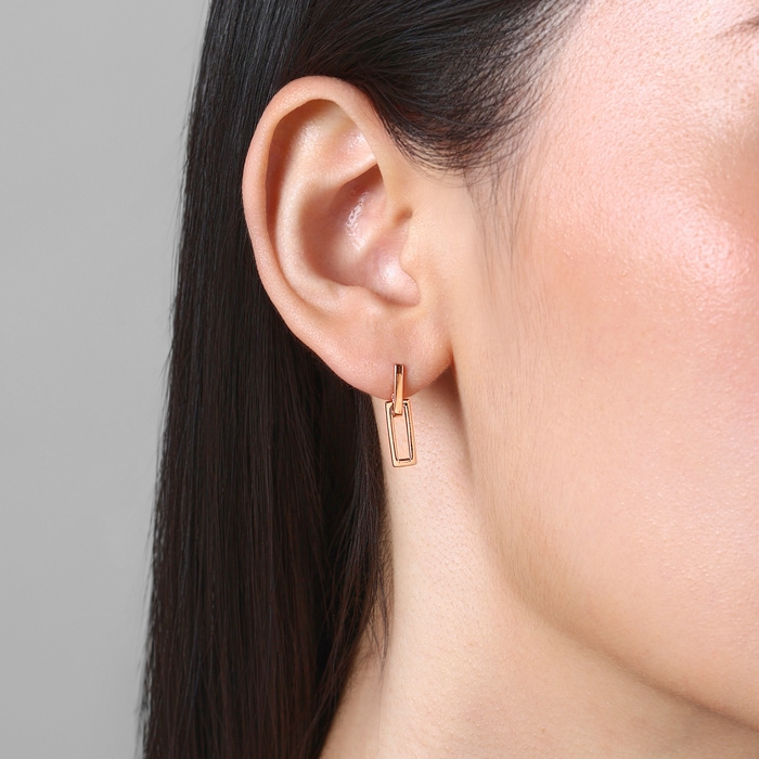 18K Rose Gold Earring | Chow Sang Sang Jewellery | Minty Collection | 92505E - 2