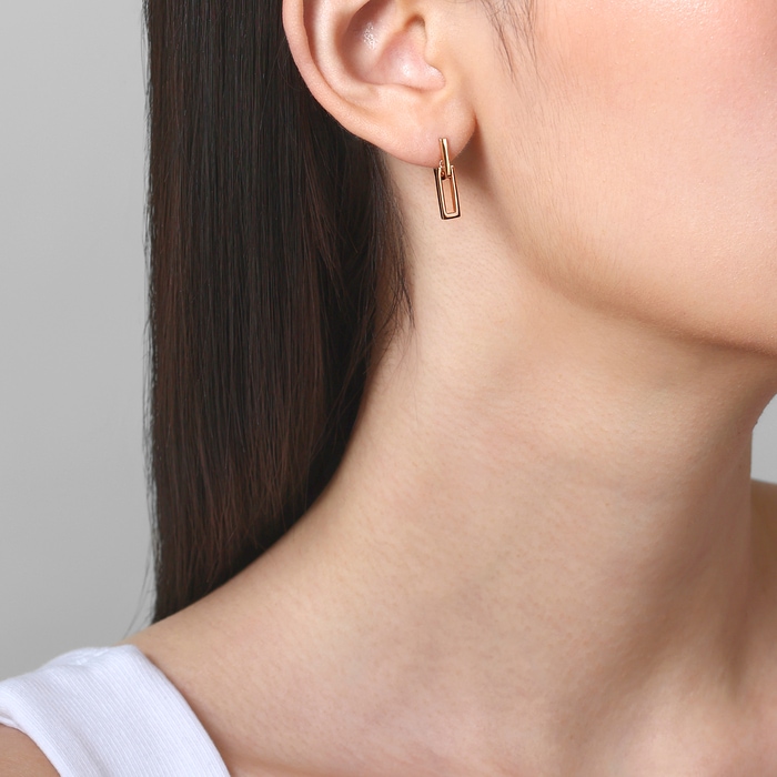 18K Rose Gold Earring | Chow Sang Sang Jewellery | Minty Collection | 92505E - 3