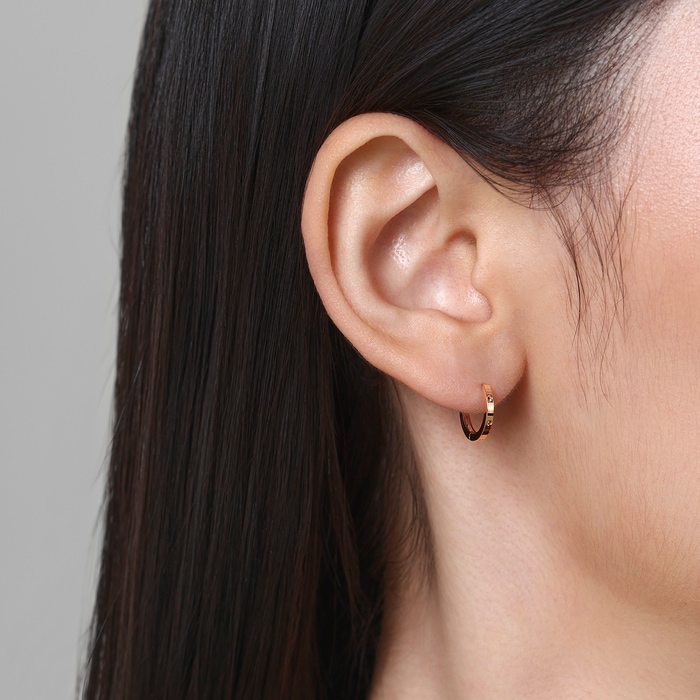 18K Rose Gold Earring | Chow Sang Sang Jewellery | Minty Collection | 92539E - 2